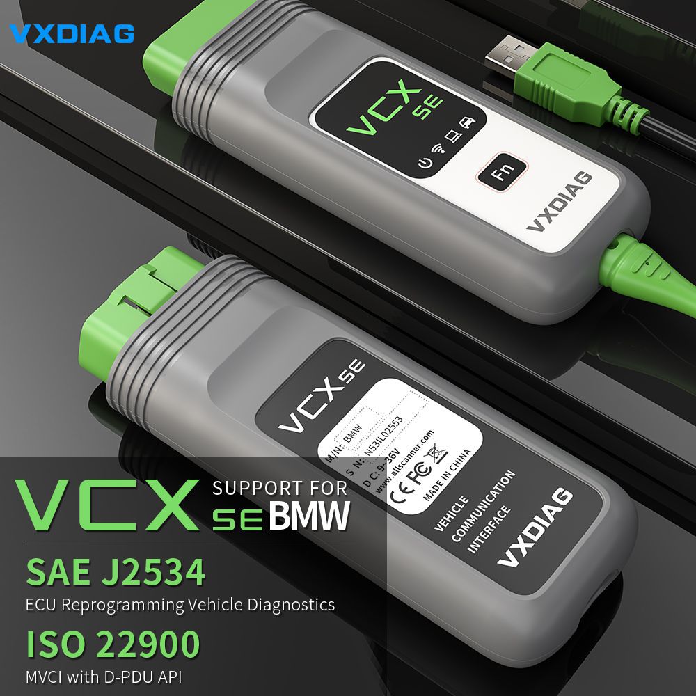 VXDIAG VCX SE Fit For BMW ICOM A2 A3 Next WIFI OBD2 Scanner Car Diagnostic Tool ECU Programing Online Coding