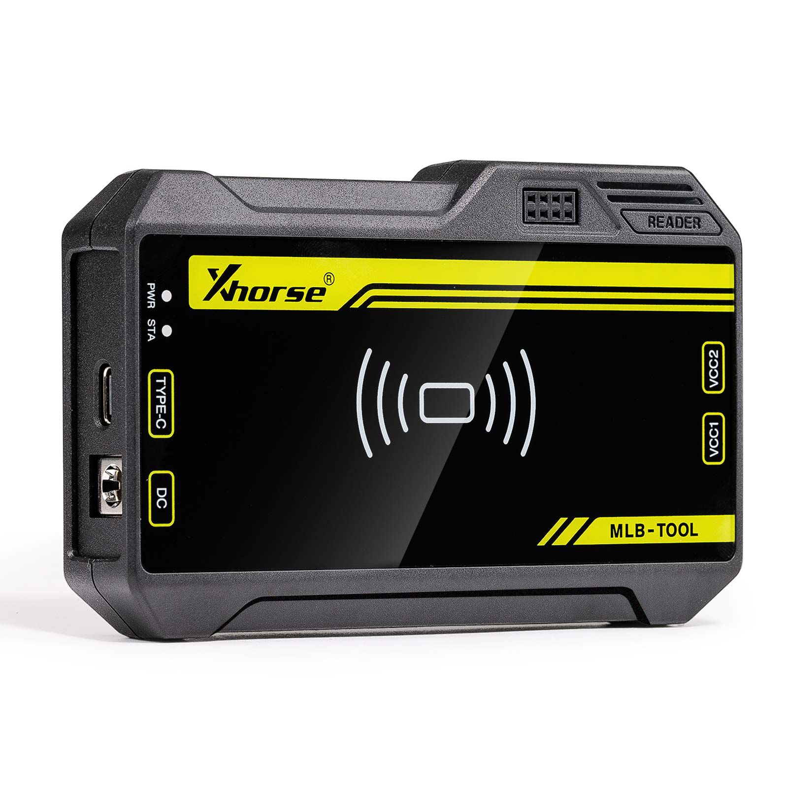 Xhorse VVDI MLB TOOL Key Programador com adaptador livre de solda XDMLBPGL Kit e 5pcs XSMA41EN Audi estilo MLB 3 botões chave