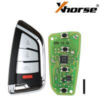 Xhorse XSKF20EN Smart Remote Chave Estilo 4 Botões Versão Inglês 5 pçs/lote