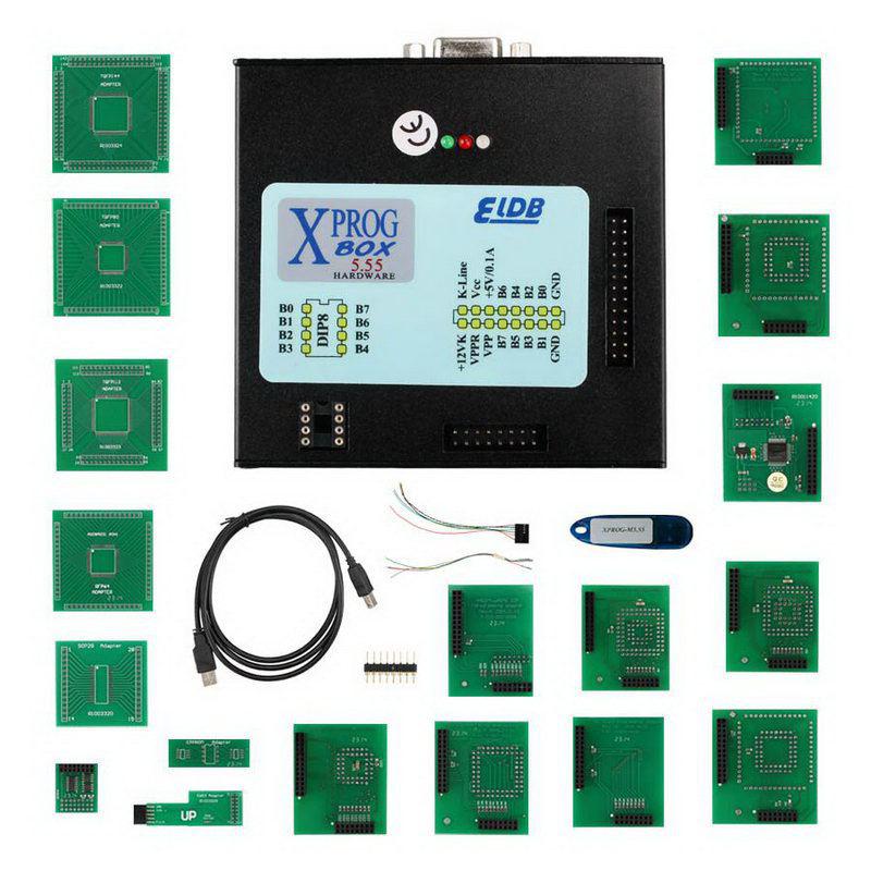 XPROG -M V5.55 XPROG M Programmer com USB Dongle Especialmente para BMW CAS4 Decryption Easy de instalar
