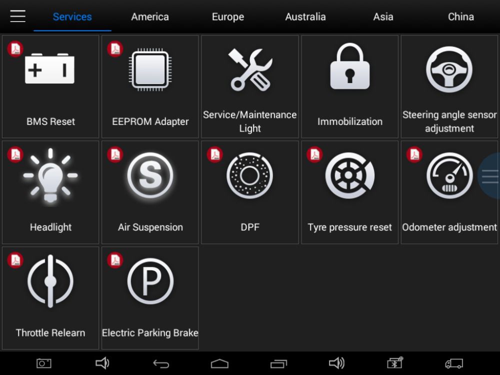 XTOOL PS90 Automotive OBD2 Carro ferramenta de diagnóstico