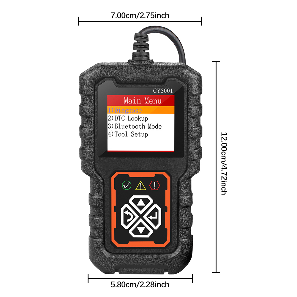 Leitor de código CY3001 OBD2 