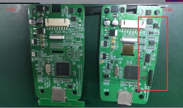 F108 +PCB Display