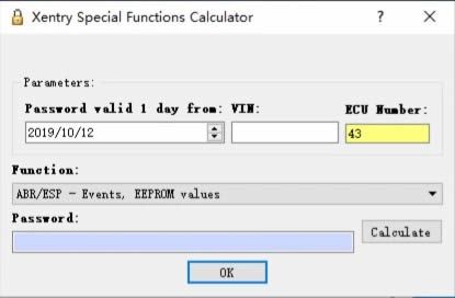 Calculadora Vedoc Mercedes Fdok e calculadora de função especial Das / Xentry para MB SD C4 C5 C6