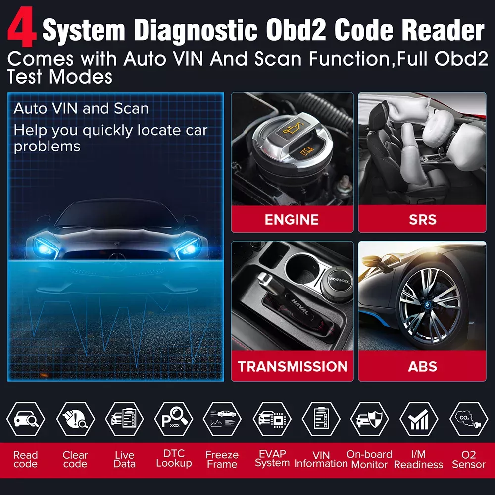 Scanner OBD2 S800