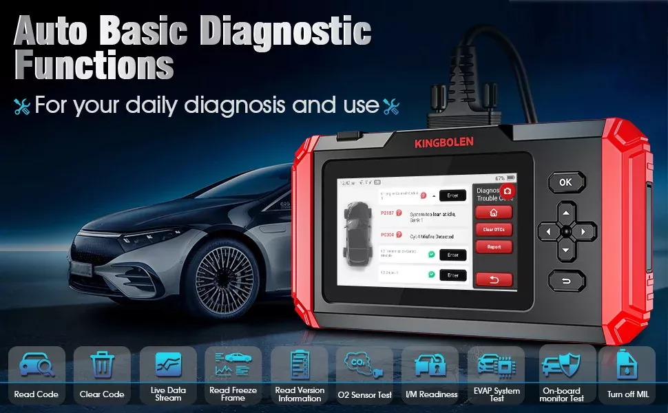 Scanner OBD2 S800