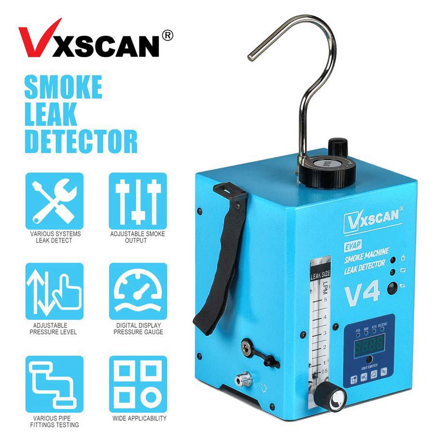 Detector de vazamento de fumaça automotivo VXSCAN V4