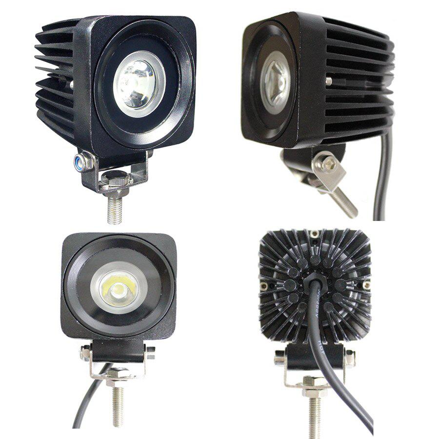 10W Spot /Flood LED Work Light OffRoad Jeep Boat Truck IP67 12V 24V