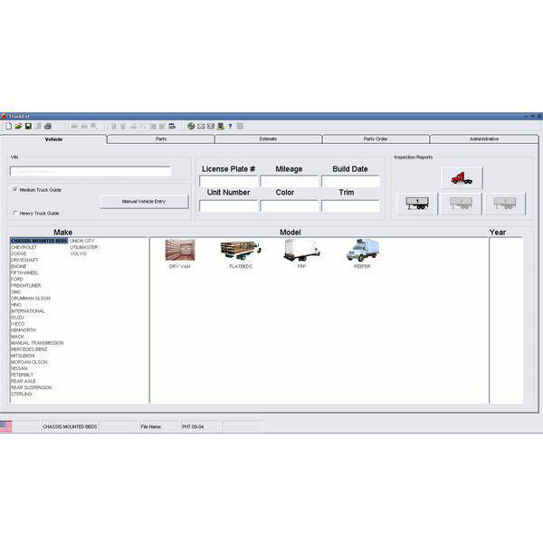 2014 Versão Mitchell Heavy and Medium Truck Estimator System