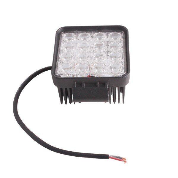 48W flood LED Work Light 12V 24V Jeep boat off road 4WD caminhão que trabalha lâmpada 6000K