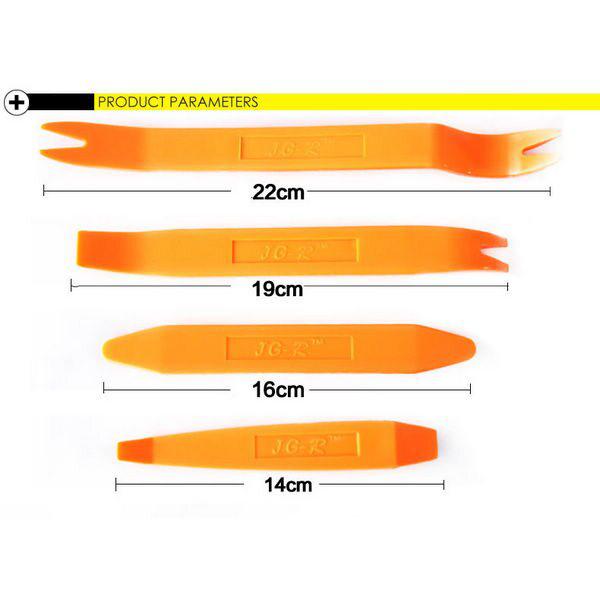 Painel de Portas Automóveis Painel de Portas do Painel de Recortes Trim Dash Remotivo de Áudio Prying Repair de Abrir Ferramenta 4pcs /conjunto