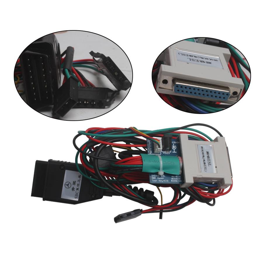 AK500Pro Super Mercedes Benz Programador -chave SEM remover ESL ESM ECU