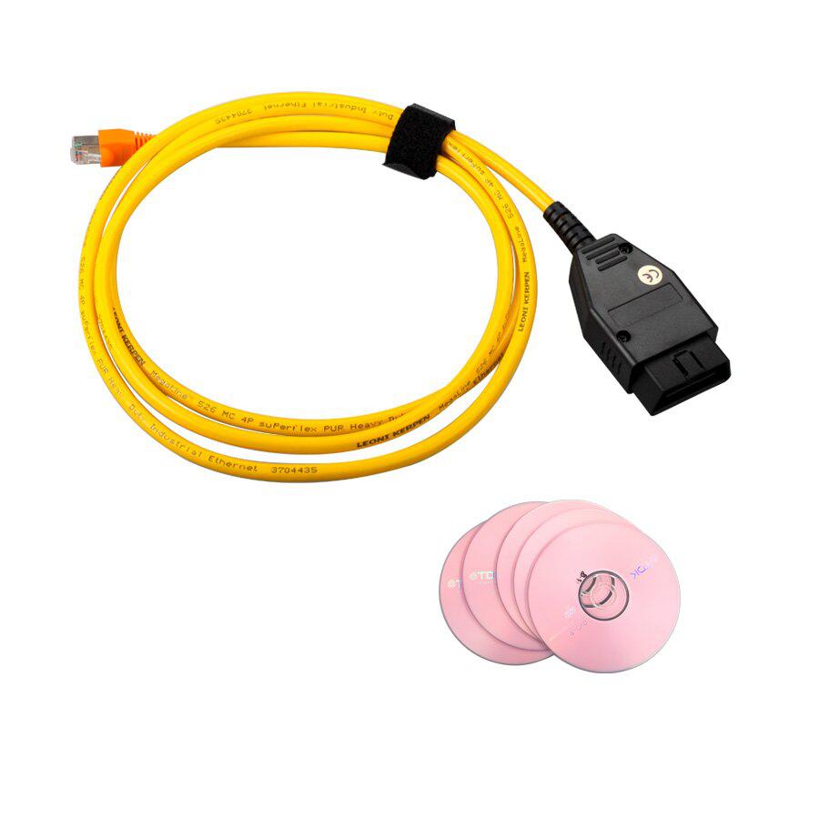 BMW ENET (Ethernet to OBD) Interface Cable E -SYS ICOM Coding F -Series