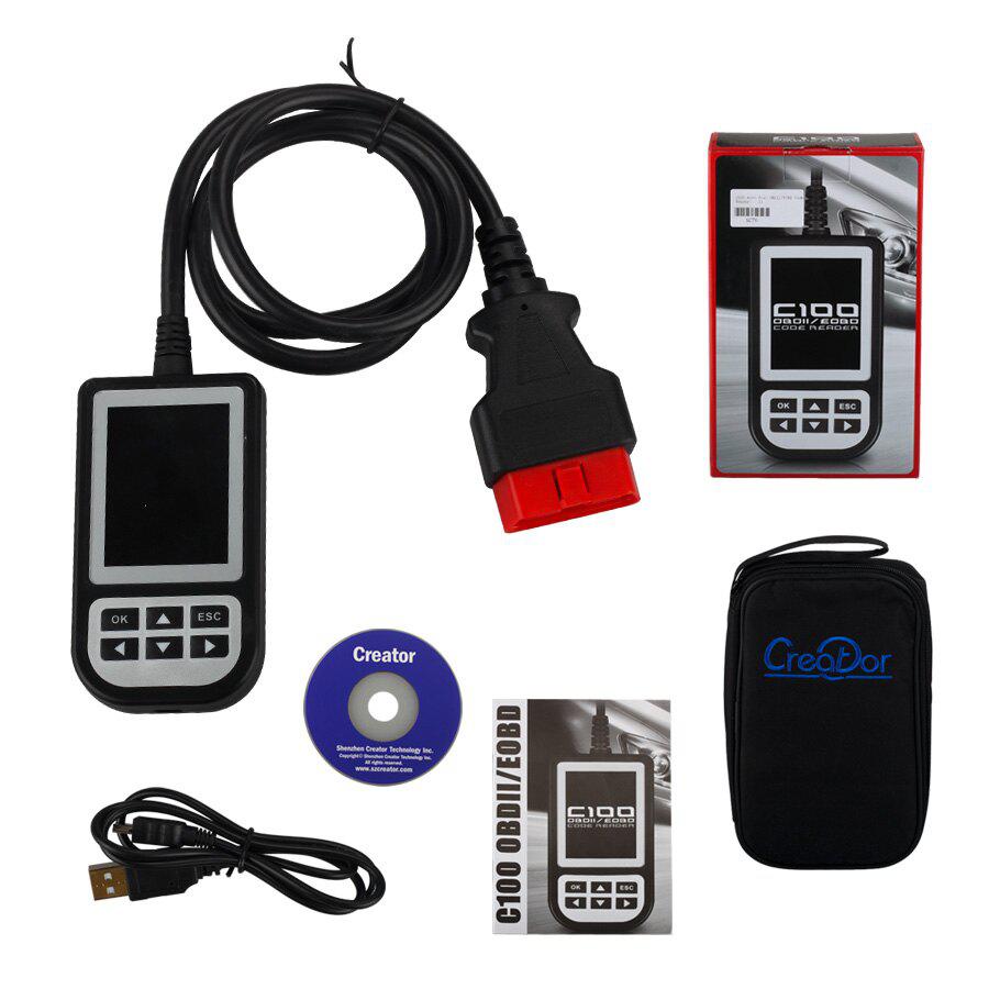 Criador C100 V3.9 Leitor de Código OBDII /EOBD