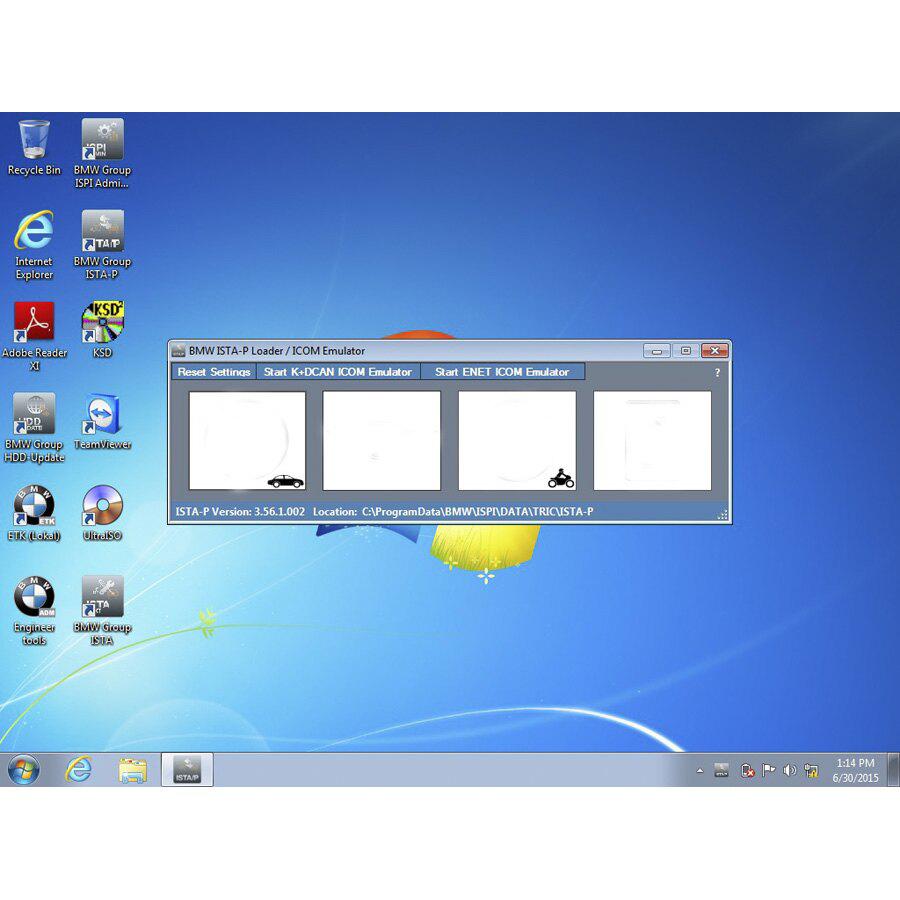 Cheap 2015.8 Windows7 BMW ICOM ISTA -D 3.50.10 ISTA -P 3.56.1.002 Software HDD com Engineers Programming