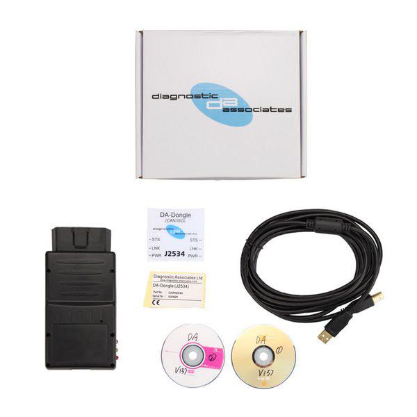 DA -Dongle J2534 SDD V139 VCI Device For Jaguar +Land Rover