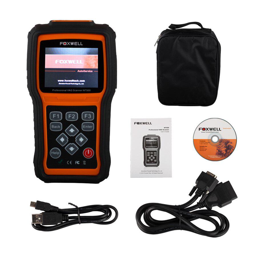 Foxwell NT500 VAG Scanner Support UDS Protocol Free Update in 18M