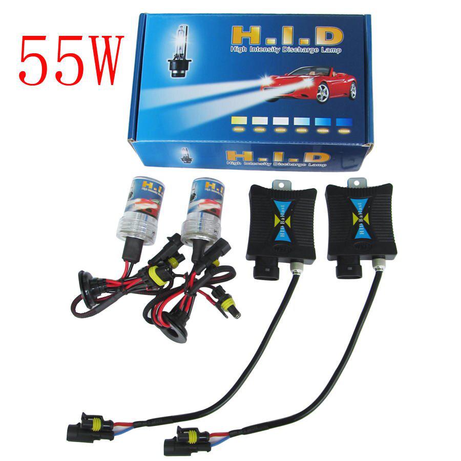 High Quality 55W 12V Super HID Xenon Slim Ballast Kit H4 6000K