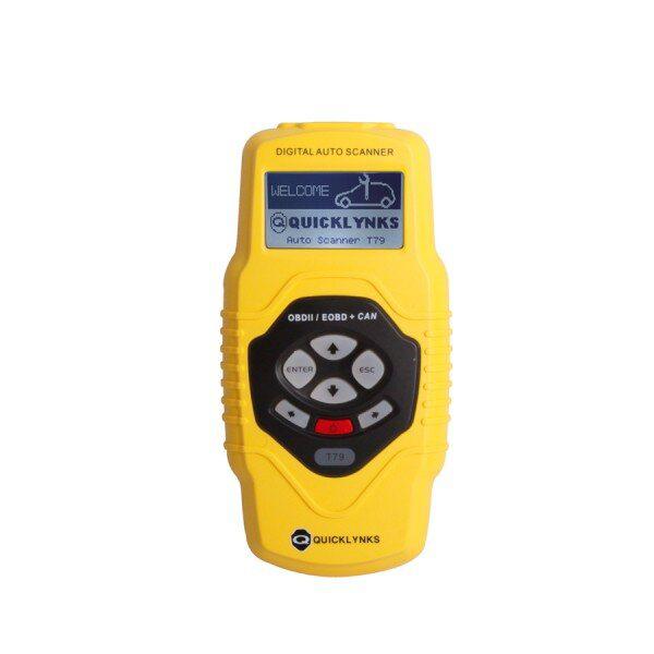 Ferramenta de Digitalização de Diagnóstico Superior OBDII Auto Scanner T79 (Actualização Multilingual Amarela) Garantia de um ANO