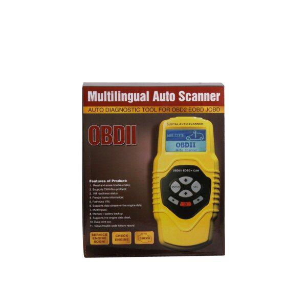 Ferramenta de Digitalização de Diagnóstico Superior OBDII Auto Scanner T79 (Actualização Multilingual Amarela) Garantia de um ANO