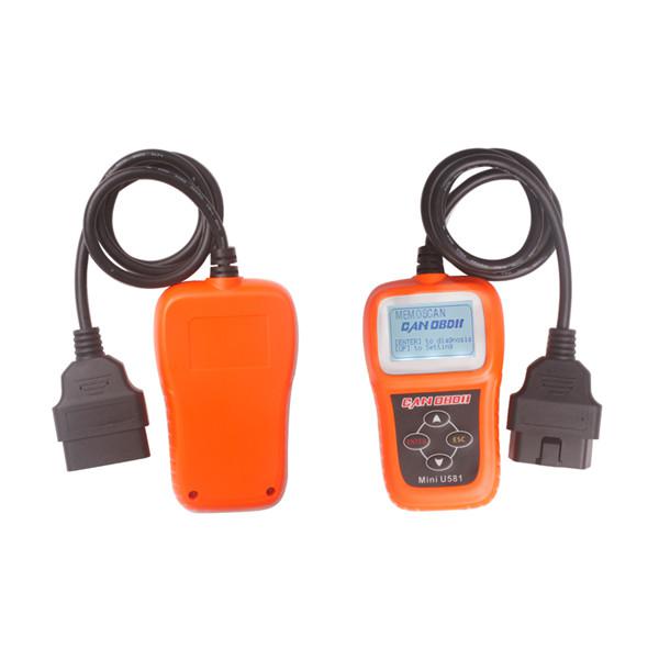 Memoscan Mini U581 CAN OBDII /EOBDII Reader Support Multi languages Update Online