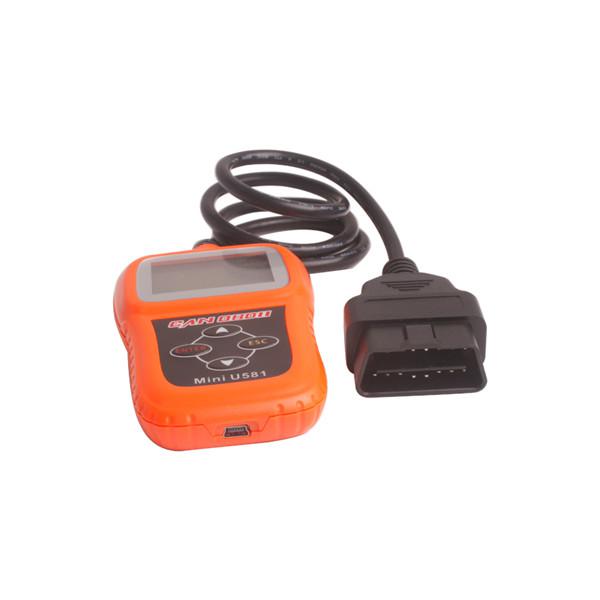 Memoscan Mini U581 CAN OBDII /EOBDII Reader Support Multi languages Update Online