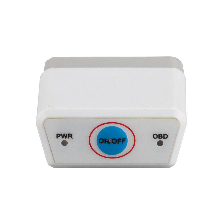 Novo Super Mini ELM327 Bluetooth OBD -II Pode com Power Switch