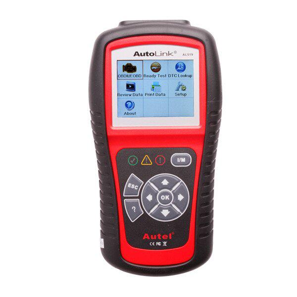 Autel AutoLink Original AL519 OBD -II E CAN Scanner Tool Multi -Linguagens