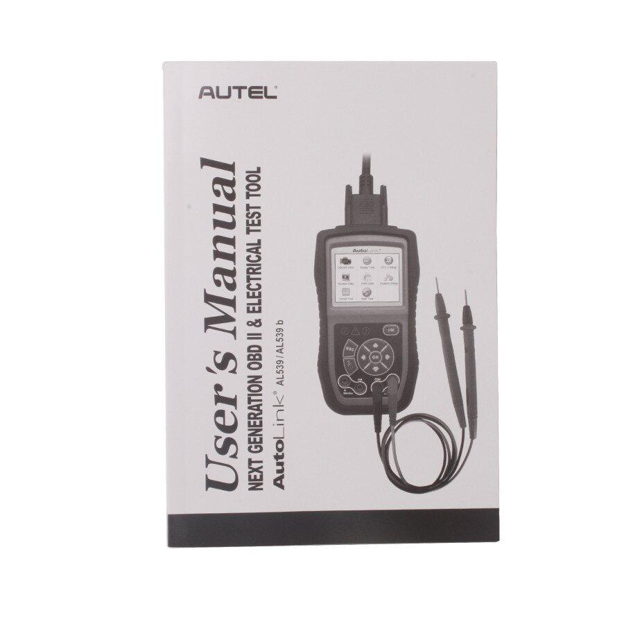 Autel Original AutoLink AL539 OBDII /CAN Scan Tool Actualizar o Suporte Multilinguístico Online