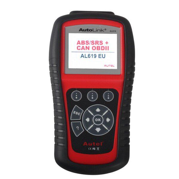 Autel Original AutoLink AL619EU OBDII CAN ABS E SRS Scan Tool Actualização Online