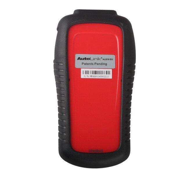 Autel Original AutoLink AL619EU OBDII CAN ABS E SRS Scan Tool Actualização Online