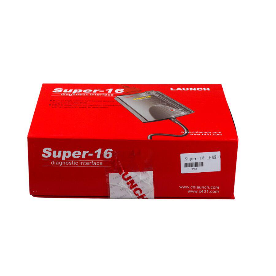 Lançamento original X431 Super 16 Conector de diagnóstico