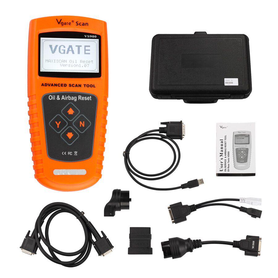 VS900 VGATE Oil /Service e Airbag Reset Tool