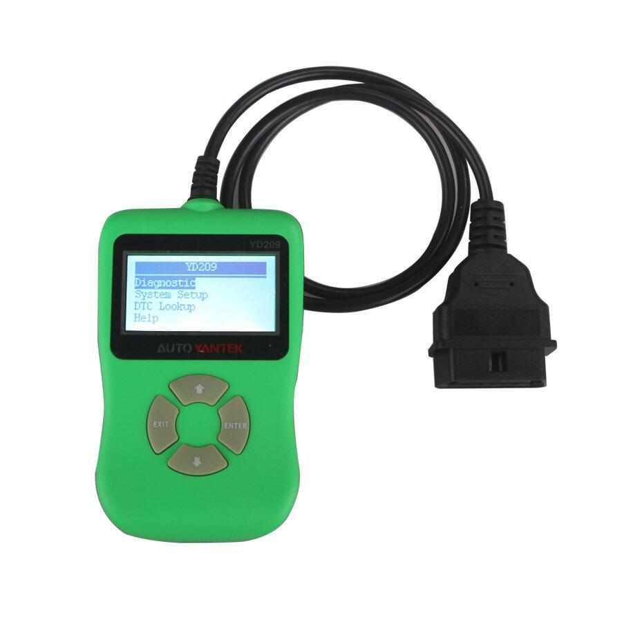 YD209 DIY Auto OBDII Código Scanner Suporte online Actualização