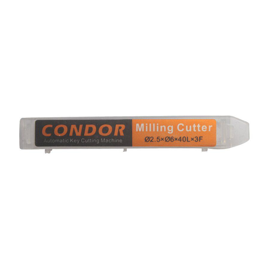 2.5mm Milling Cutter para IKEYCUTTER CONDOR XC -007 Master Series Key Cutter Machine For Mini Condor