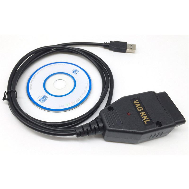 Vag 409 VAG -COM 409.1 Vag Com 409.1 KKL OBD2 USB Scanner Diagnostic Tool Interface para Audi /VW /Skoda /Seat