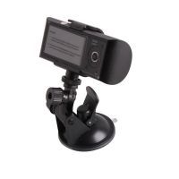 2.7 "140 ° Dual Lens Dash Board Camera Car Dvr Black Box Video Recorder + GPS Logger