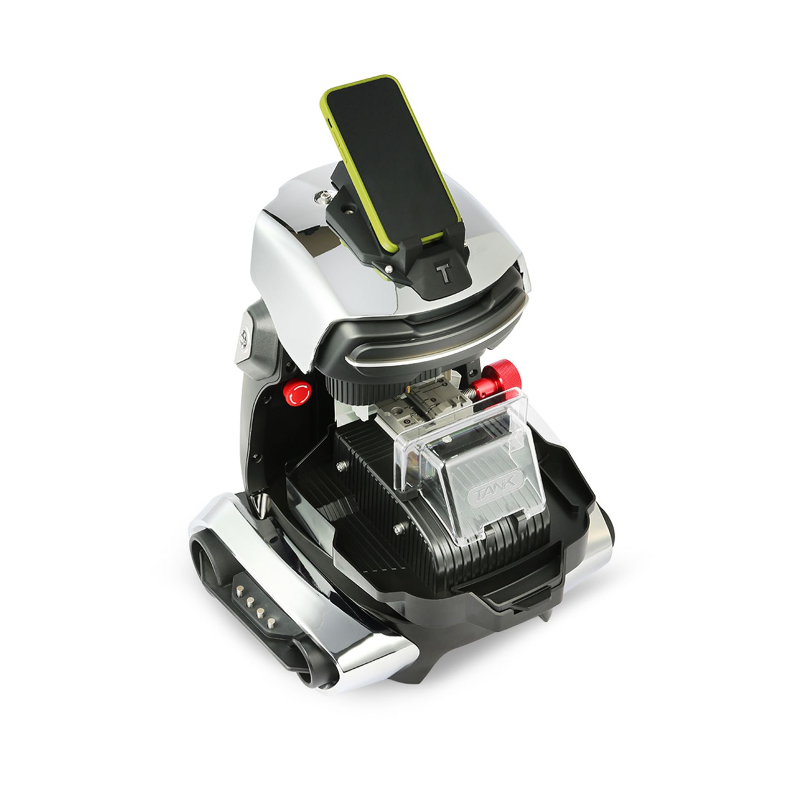 2024 2M2 TANK 2 Pro TANK II Pro Máquina de corte de chaves CNC Adicionar chaves de casa Mul-T-lock, Dimple, chaves de vários pontos com controle de APP móvel da concha protetora