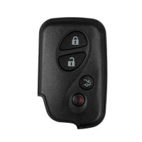 4 Button Smart Key Shell para Lexus
