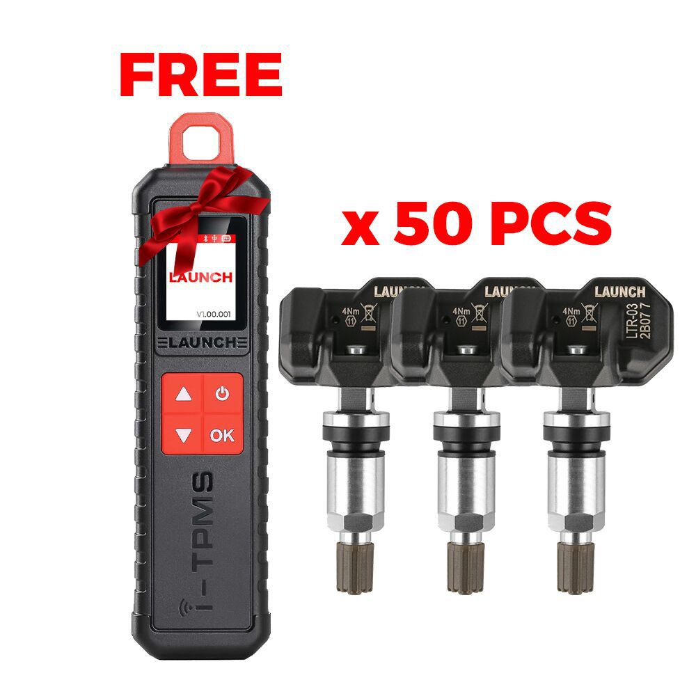Comprar 50pcs Lançamento LTR-03 RF Sensor 315MHz & 433MHz TPMS Sensor Ferramenta Metal & Borracha Obter um Lançamento Grátis i-TPMS Handheld TPMS Service Tool