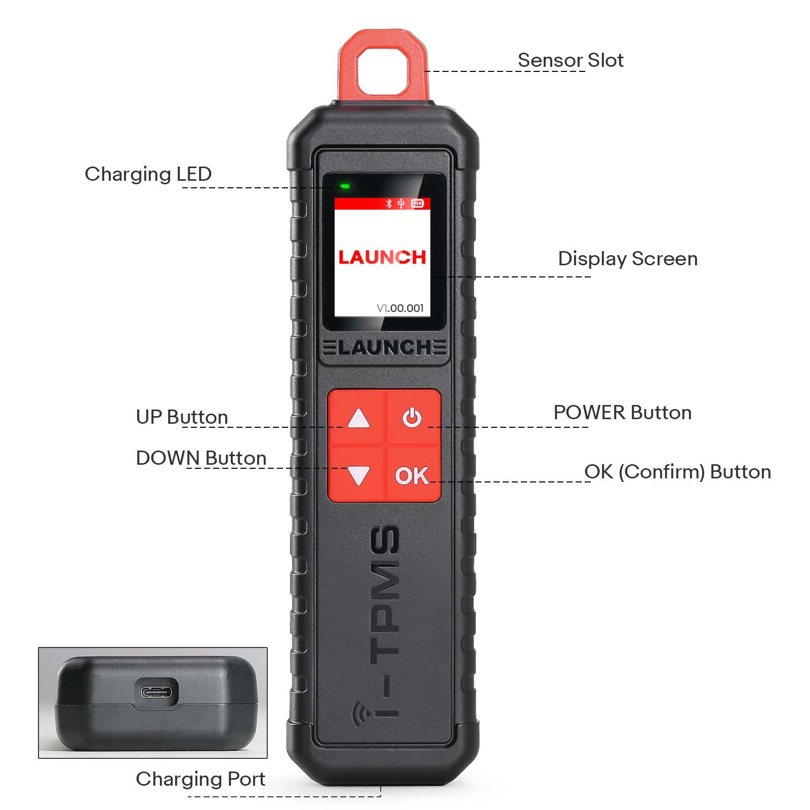 Comprar 50pcs Lançamento LTR-03 RF Sensor 315MHz & 433MHz TPMS Sensor Ferramenta Metal & Borracha Obter um Lançamento Grátis i-TPMS Handheld TPMS Service Tool
