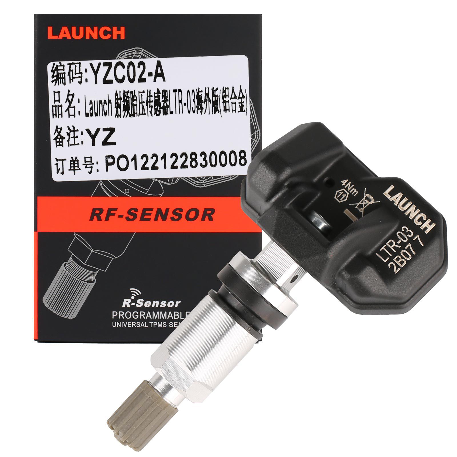 Comprar 50pcs Lançamento LTR-03 RF Sensor 315MHz & 433MHz TPMS Sensor Ferramenta Metal & Borracha Obter um Lançamento Grátis i-TPMS Handheld TPMS Service Tool