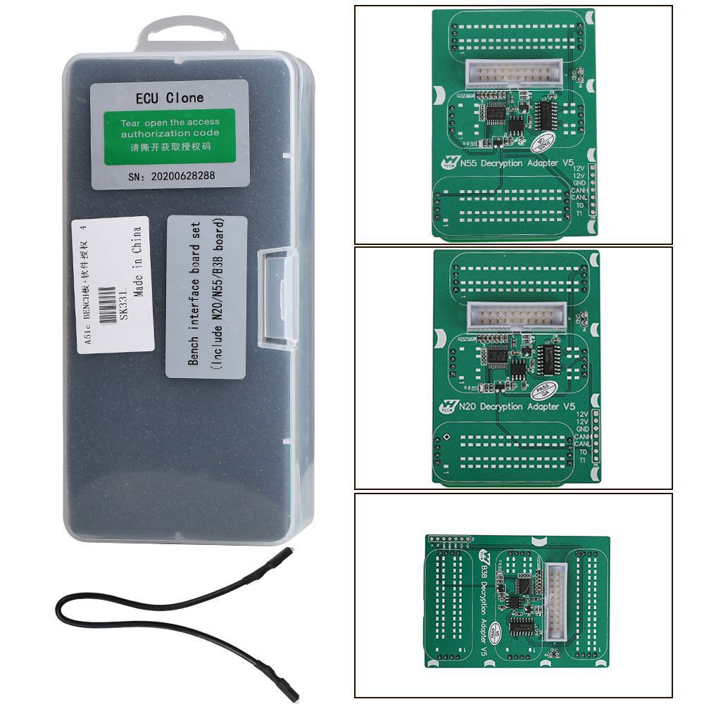 Yanhua Mini ACDP para o módulo de programação ECU Clone A51C suporta a licença de software DME de BMW N13/N20/N63/S63/N55/B38