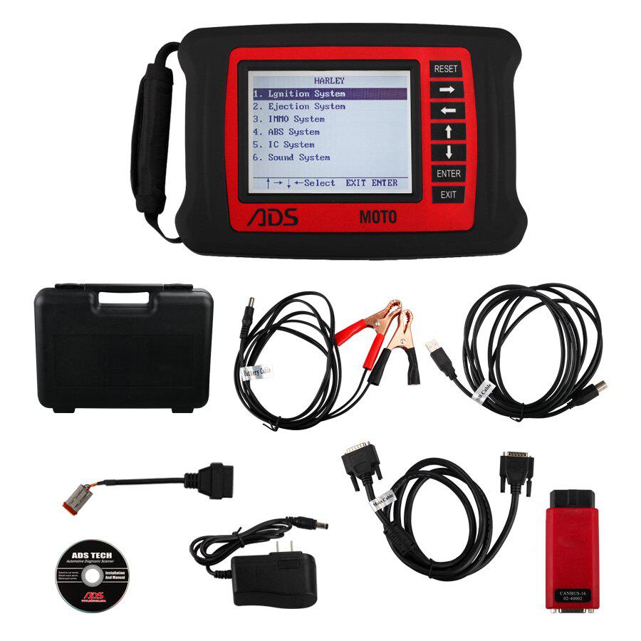 ADS MOTO -H Harley Motorcycle Diagnostic Tool Update Online
