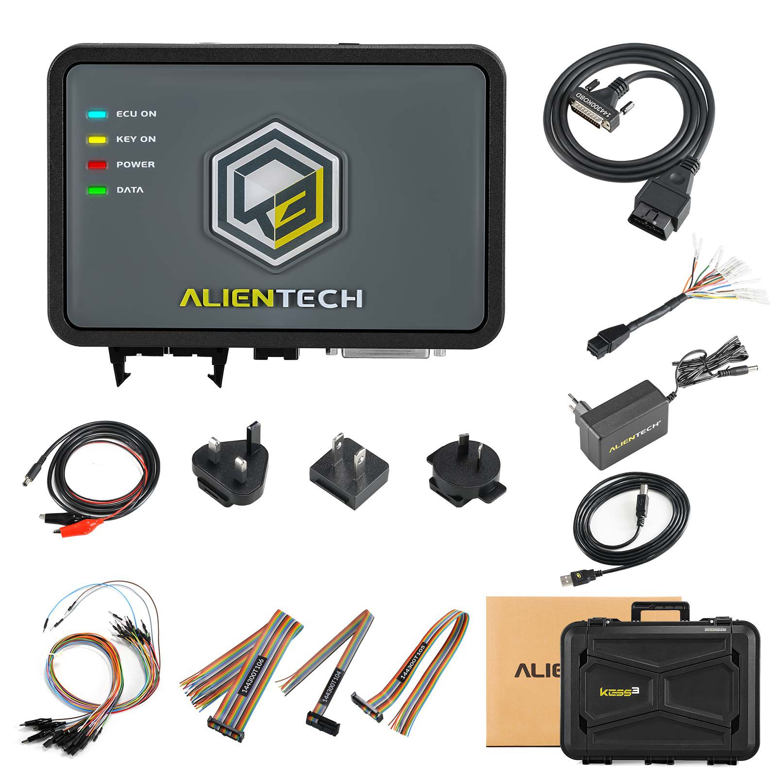 Original Alientech KESS V3 KESS3 versão mestra ECU e TCU ferramenta de programação com automóvel OBD-banco-arranque LCV protocolo autorização