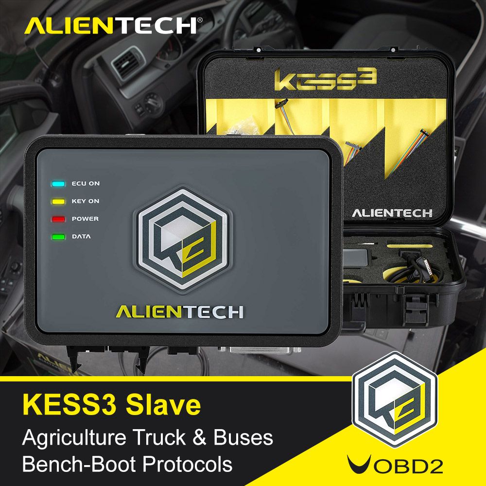Original Alientech KESS V3 KESS3 Slave Agriculture Truck & Buses Protocolos de Ativação de Banco-Boot