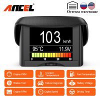 ANCEL A202 Automotive On-board Computer OBD2 Car Digital Velocidade Consumo de Combustível Medidor de Temperatura OBD2 Scanner Ferramentas