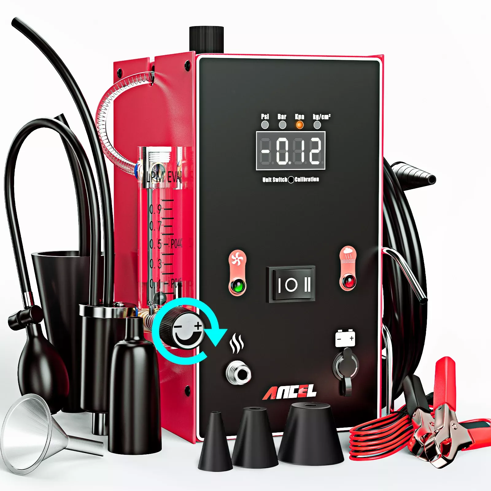 ANCEL L300 Detector de vazamento de fumo de carro EVAP Tubo Fumador Analisador de vazamento de tubo Testador Ferramenta de diagnóstico do sistema EVAP