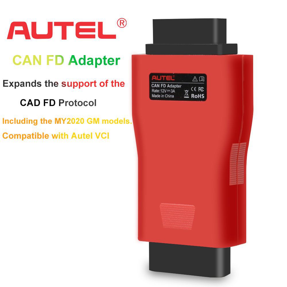 100% Original Autel CAN FD Adaptador Global Frete Grátis