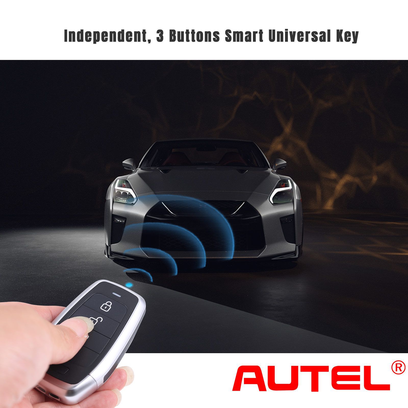 AUTEL IKEYAT003AL 3 Botões Independente Universal Smart Key 5 pçs/lote